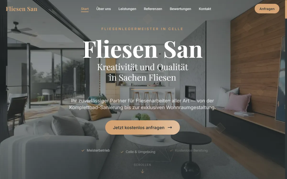 Konzeptdemo: Fliesen San