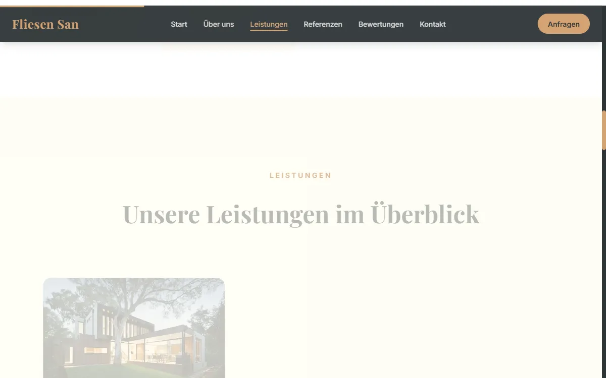 Fliesen San — Referenzen