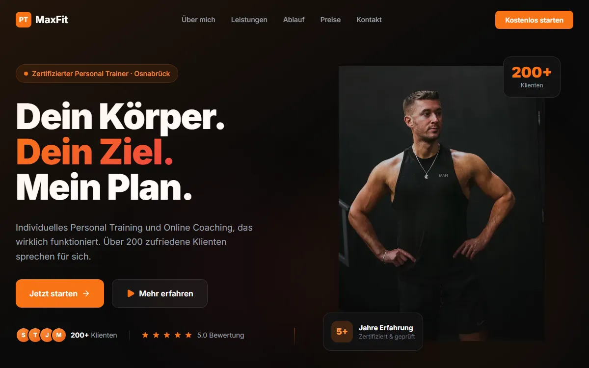 Personal Trainer Osnabrück — Startseite