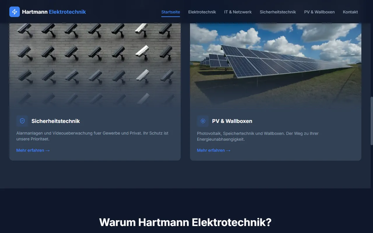 Hartmann Elektrotechnik, Kontakt