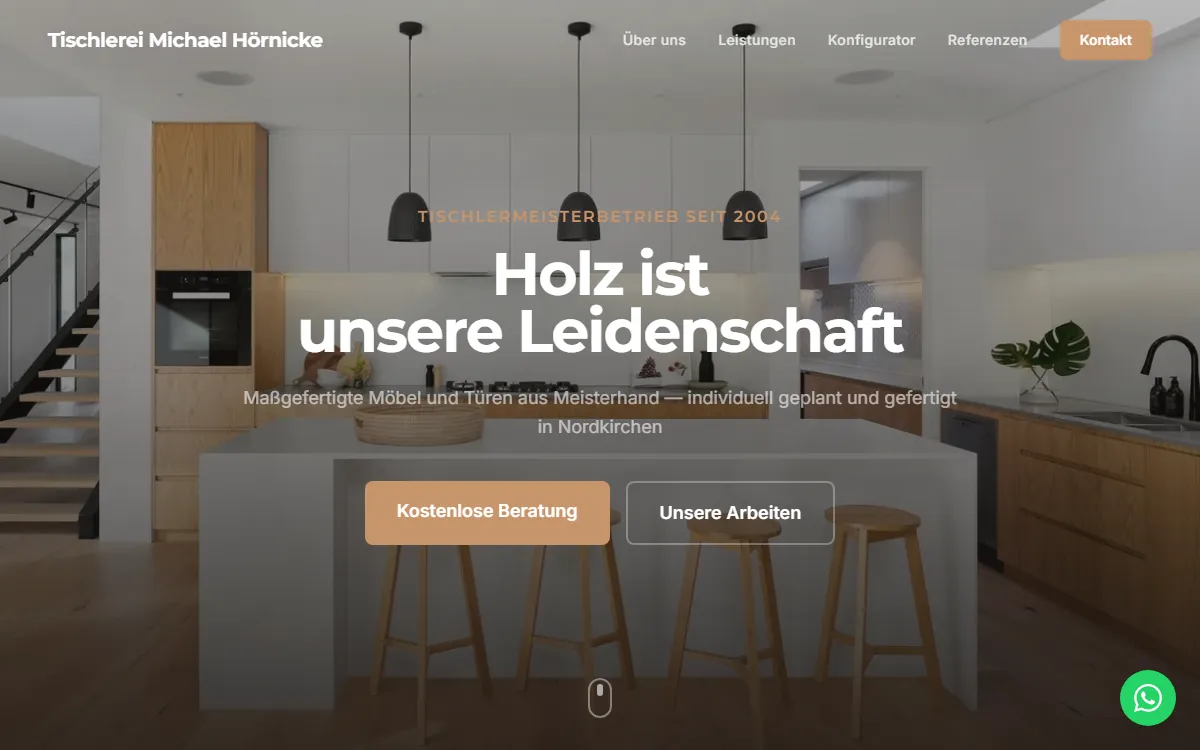 Tischlerei Hörnicke — Startseite